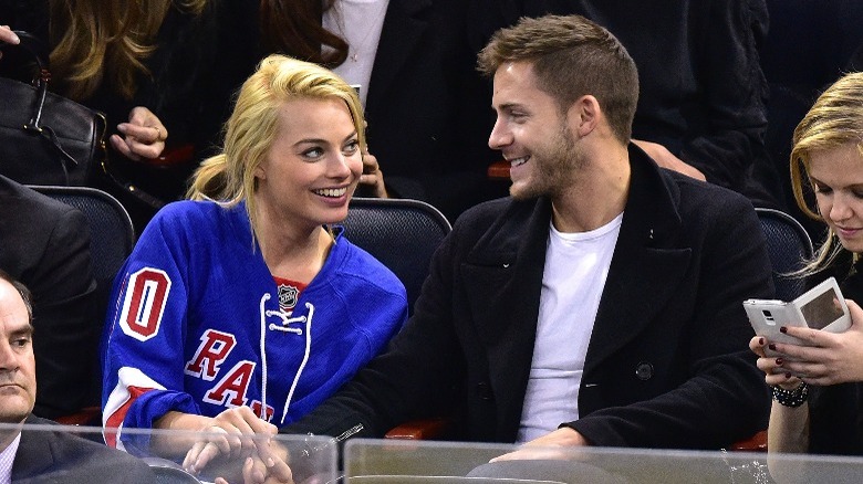 Margot Robbie and Tom Ackerley