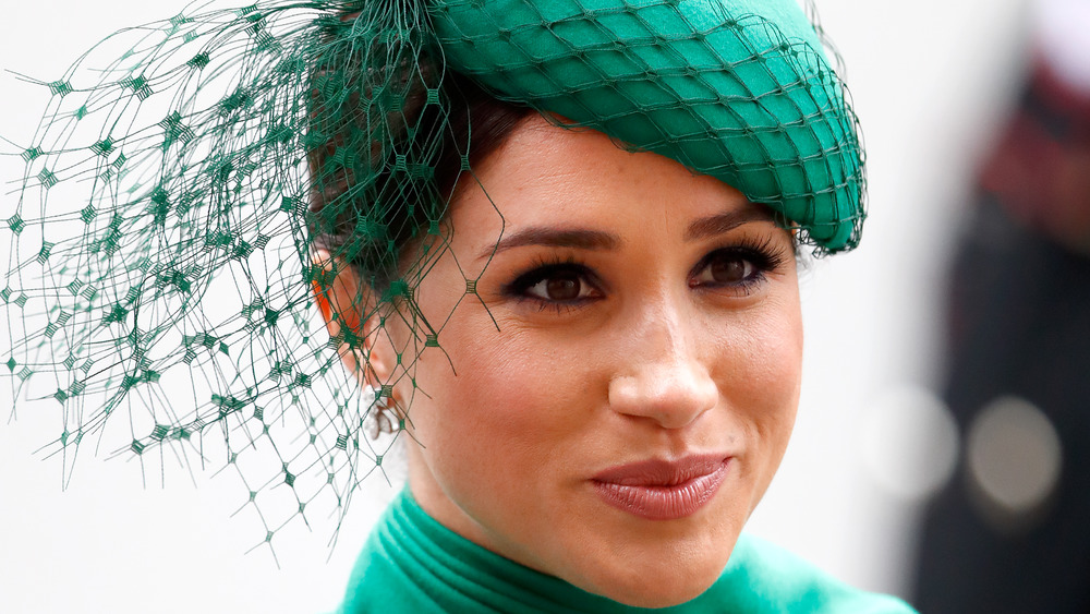 Meghan Markle wears green