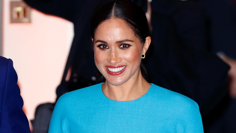 Meghan Markle smiling 