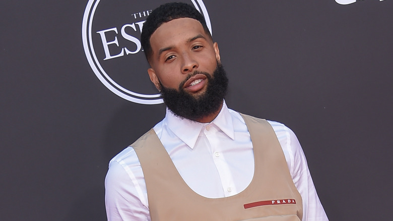 Odell Beckham Jr. on the red carpet