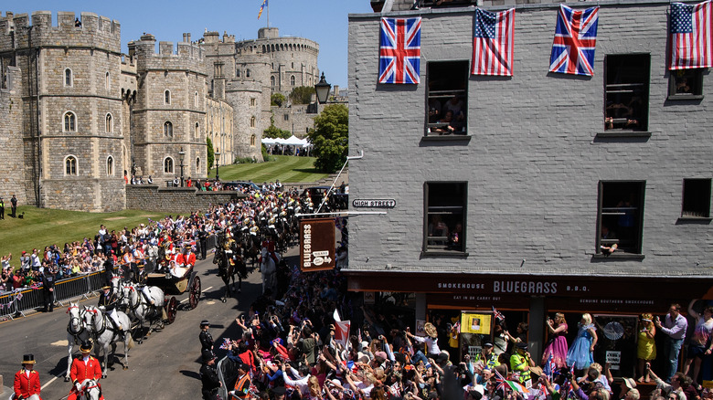 Windsor Castle members of the public