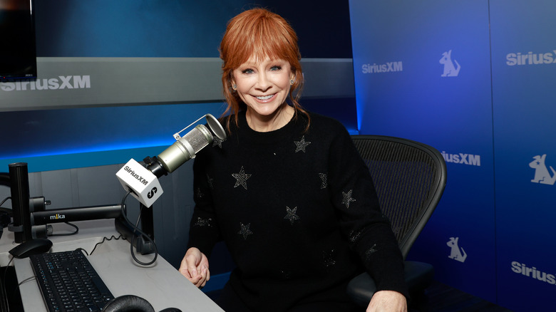 Reba McEntire smiling