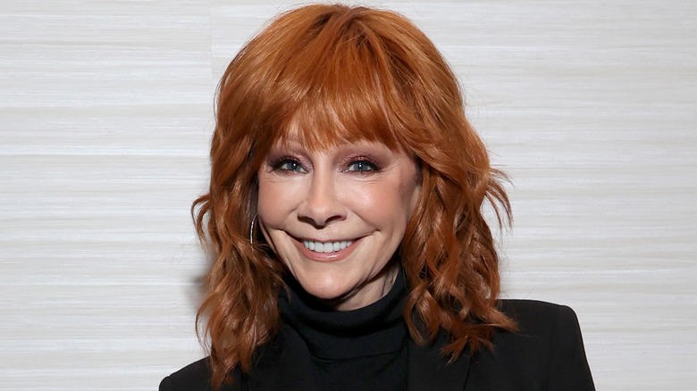 Reba McIntire smiling