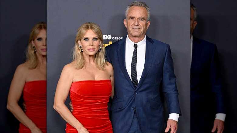 Cheryl Hines and Robert F. Kennedy Jr. 