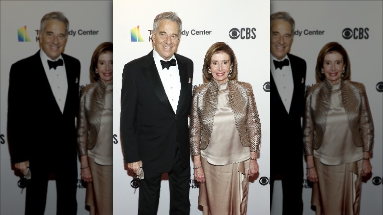 Nancy and Paul Pelosi dressed up