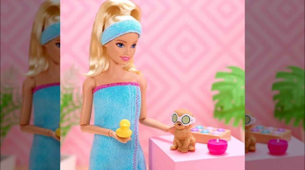 Spa Barbie with Pup