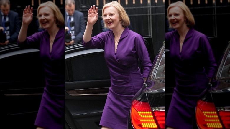 Liz Truss on her election day