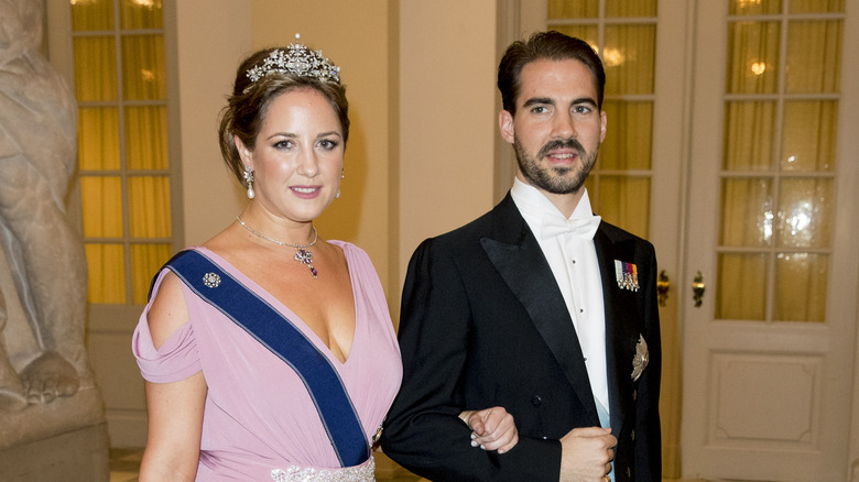 Princess Theodora of Greece and Philippos of Greece