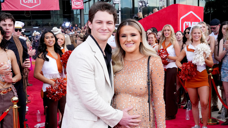 Montana Jordan and Jenna Weeks at the 2024 CMT Music Awards