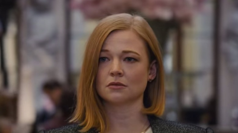 Sarah Snook at Shiv Roy in "Succession" season 3 trailer