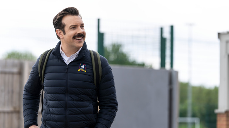 Screenshot of Jason Sudeikis in "Ted Lasso"