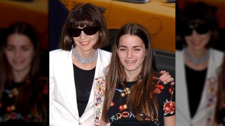 Bee Shaffer and Anna Wintour