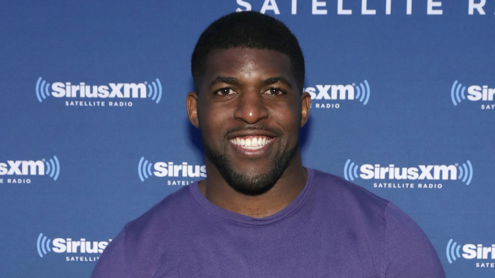 Emmanuel Acho at Sirius XM in 2017