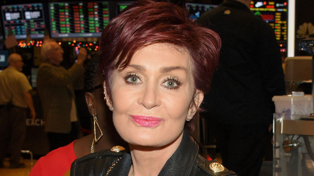 Sharon Osbourne posing