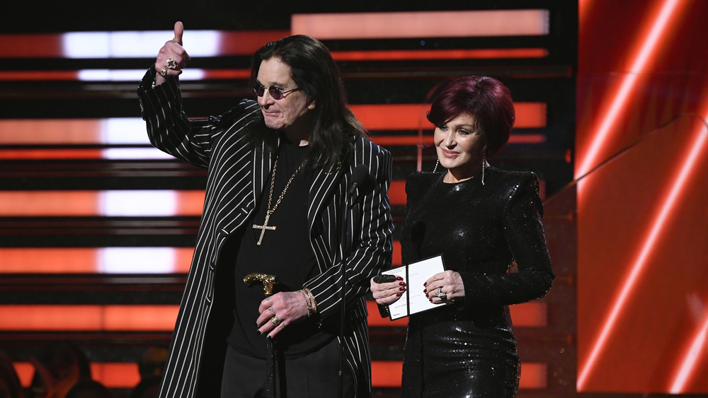 Ozzy Osbourne and Sharon Osbourne 