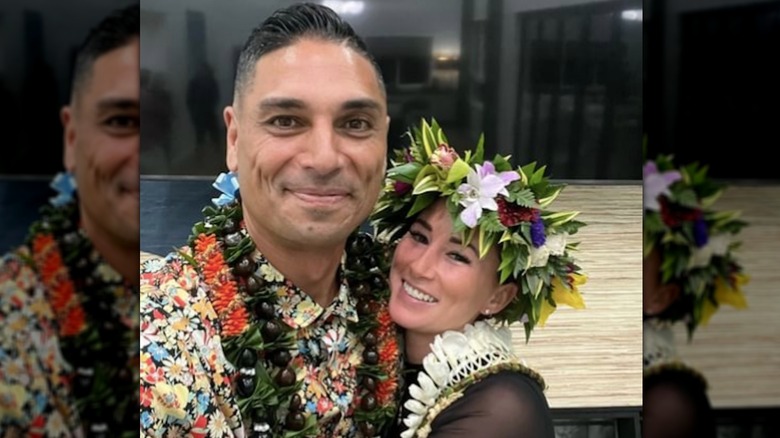 Kamohai and Tristyn Kalama selfie