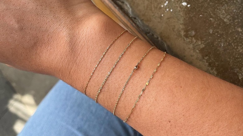 Multiple permanent bracelets