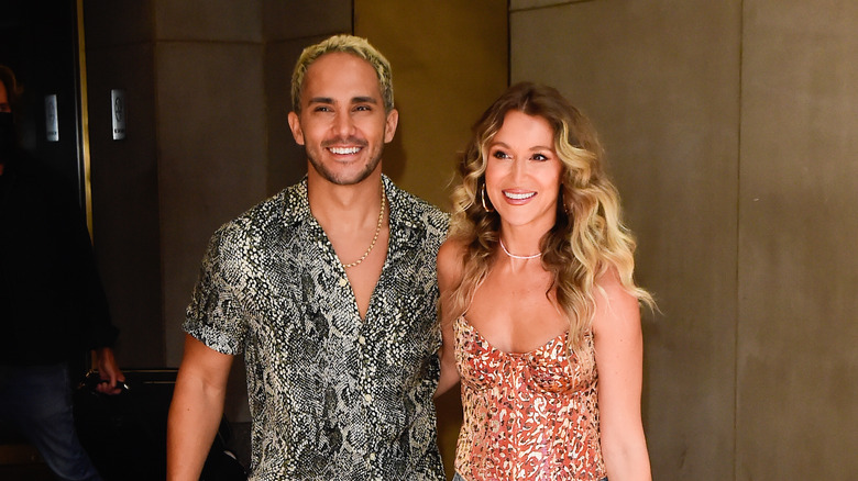 Carlos and Alexa PenaVega smiling