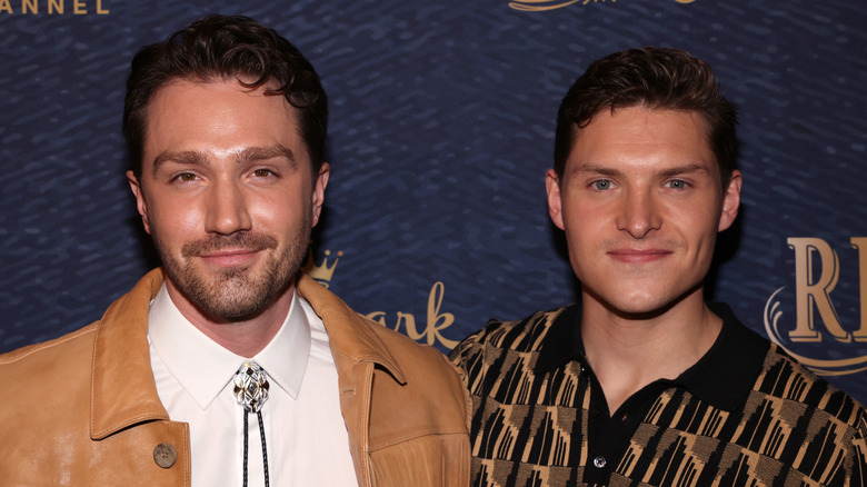 Jake Foy and Nicolas La Traverse on the red carpet