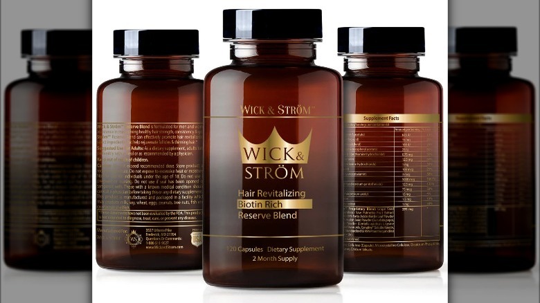 Wick & Strom Hair Loss Vitamins for Men and Women