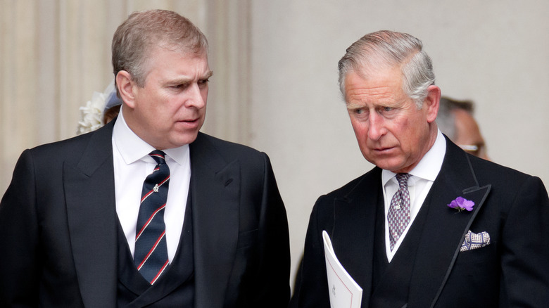 Prince Andrew appeals to his brother King Charles