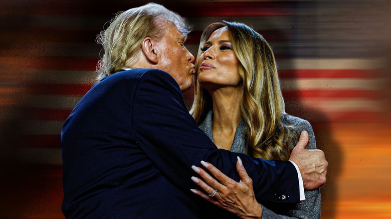 Melania Trump and Donald Trump