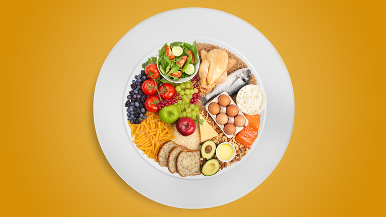 plate of healthy food