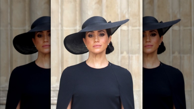 Meghan Markle at the Queen's funeral