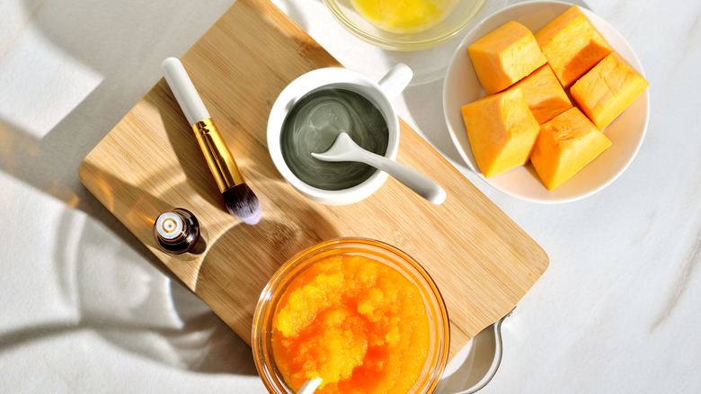 Pumpkin face mask ingredients