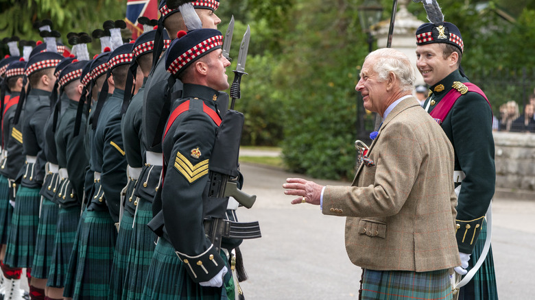 King Charles III at Balmoral 