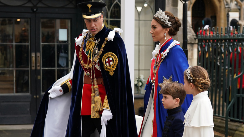 William and Kate at King Charles' coronation