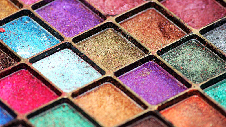 metallic eyeshadow palette