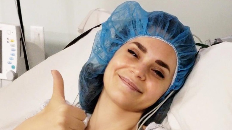 Rosanna Pansino recuperating from surgery