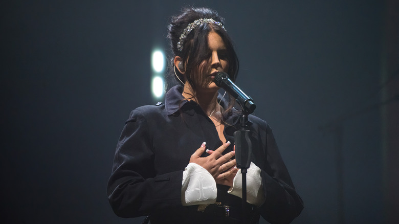 Lana Del Rey onstage