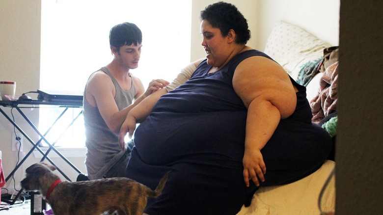 Bettie Jo and her partner on My 600-lb Life