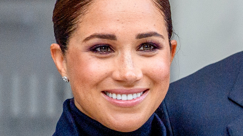 Meghan Markle smiling