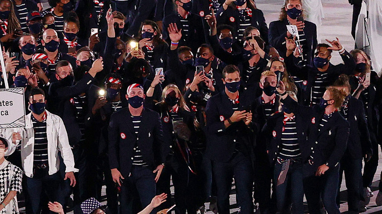 Olympic opening ceremony outfits