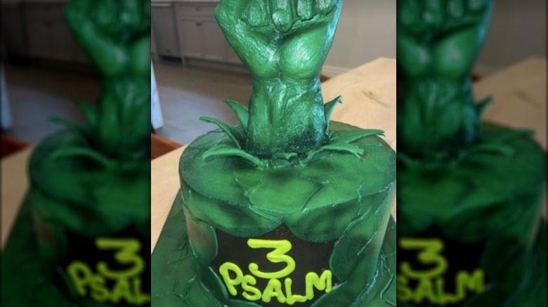 Psalm's Hulk cake