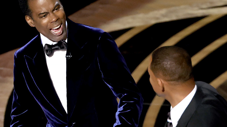 Chris Rock and Will Smith at the Oscars 