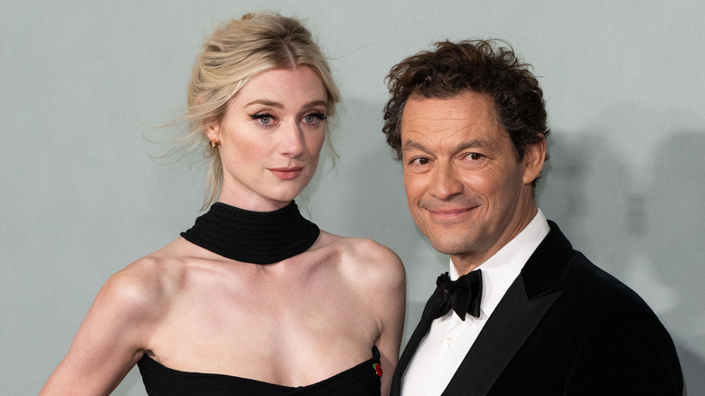 Dominic West and Elizabeth Debicki of The Crown