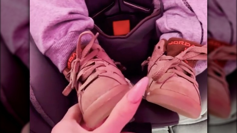 baby Scott's shoes