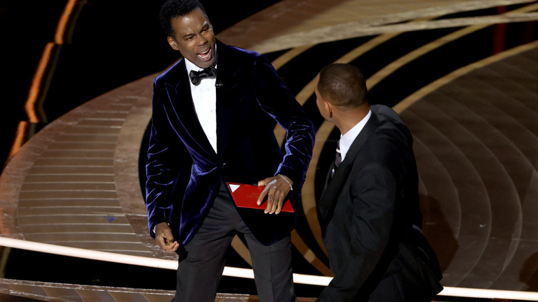 Will Smith and Chris Rock at Oscars