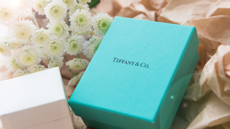 Tiffany & Co. flat lay