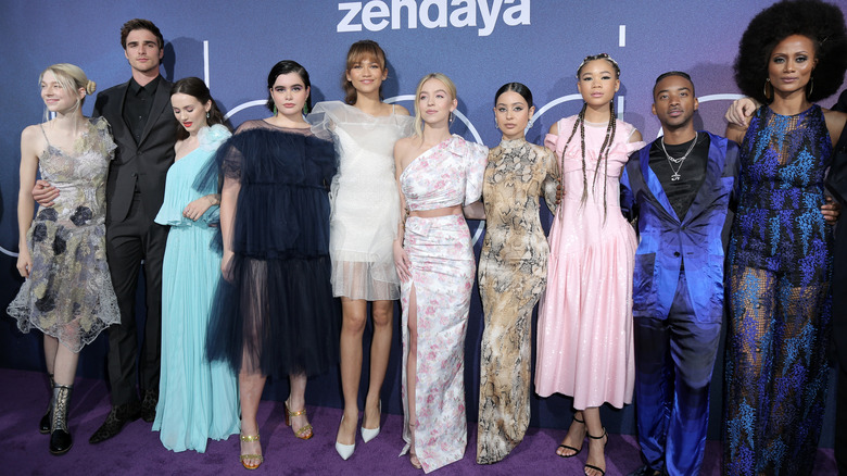 The cast of Euphoria 