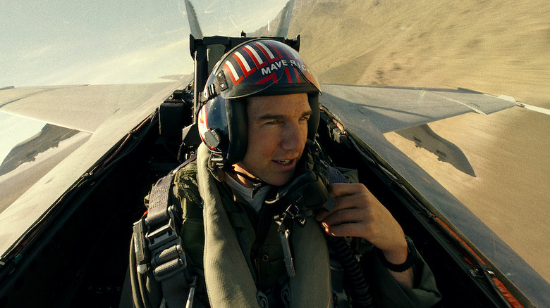 Tom Cruise as Maverick 