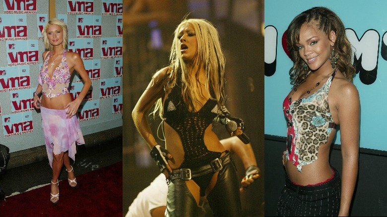 Paris Hilton, Christina Aguilera, Rihanna