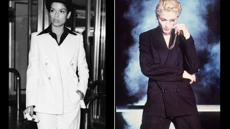 Bianca Jagger/Madonna "Express Yourself" video