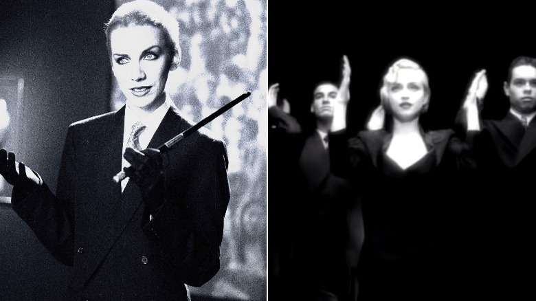 Annie Lennox music video/Madonna Vogue music video