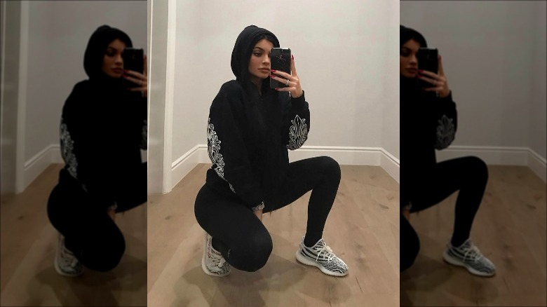 Kylie Jenner in athleisure