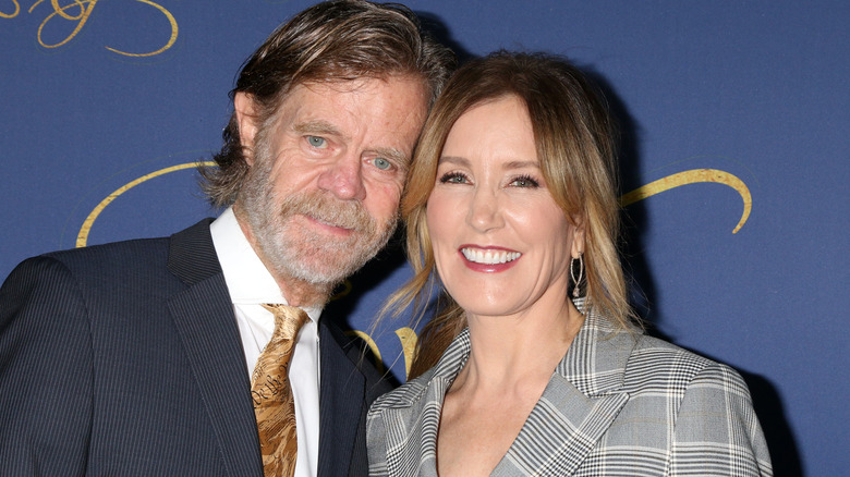 Felicity Huffman and William H. Macy smiling together